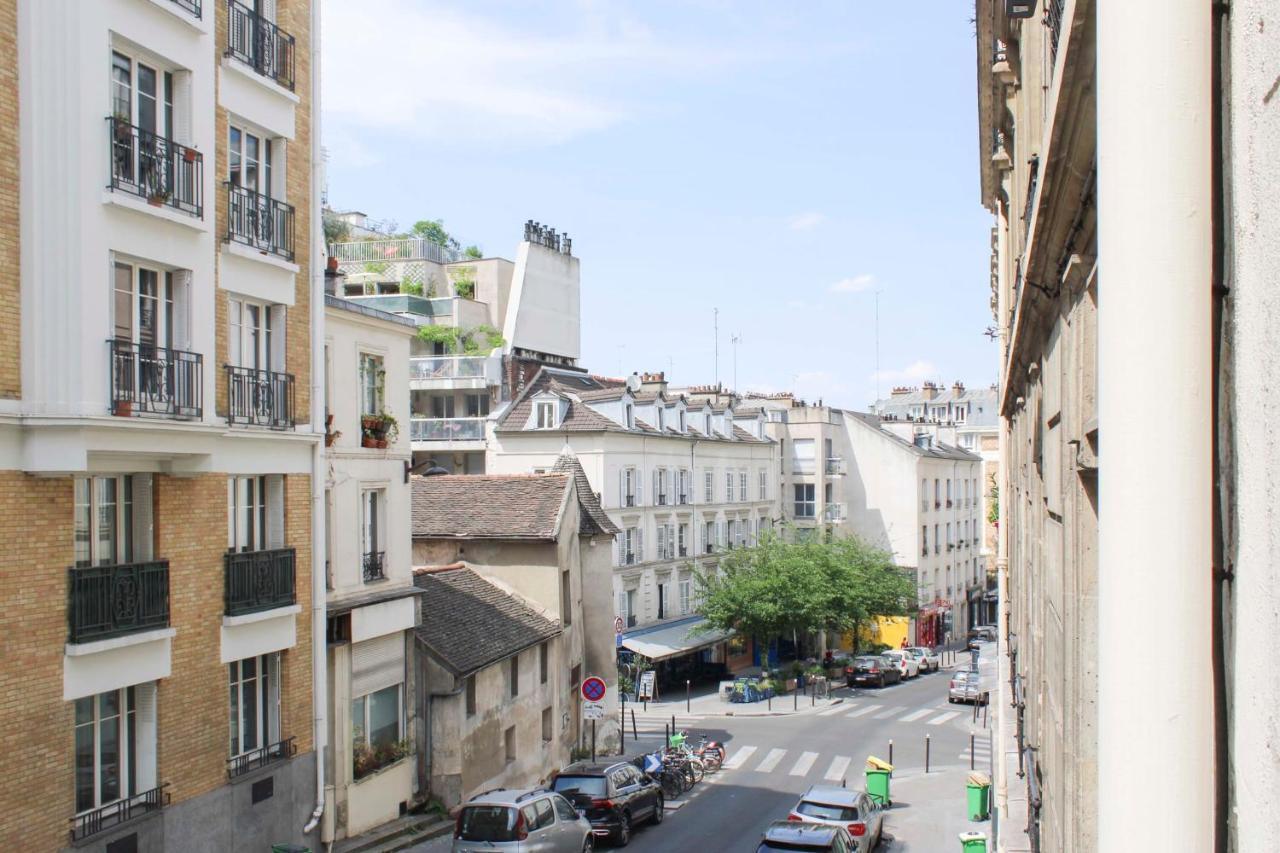 Lovely Love Nest Near Montmartre Paris Exterior foto